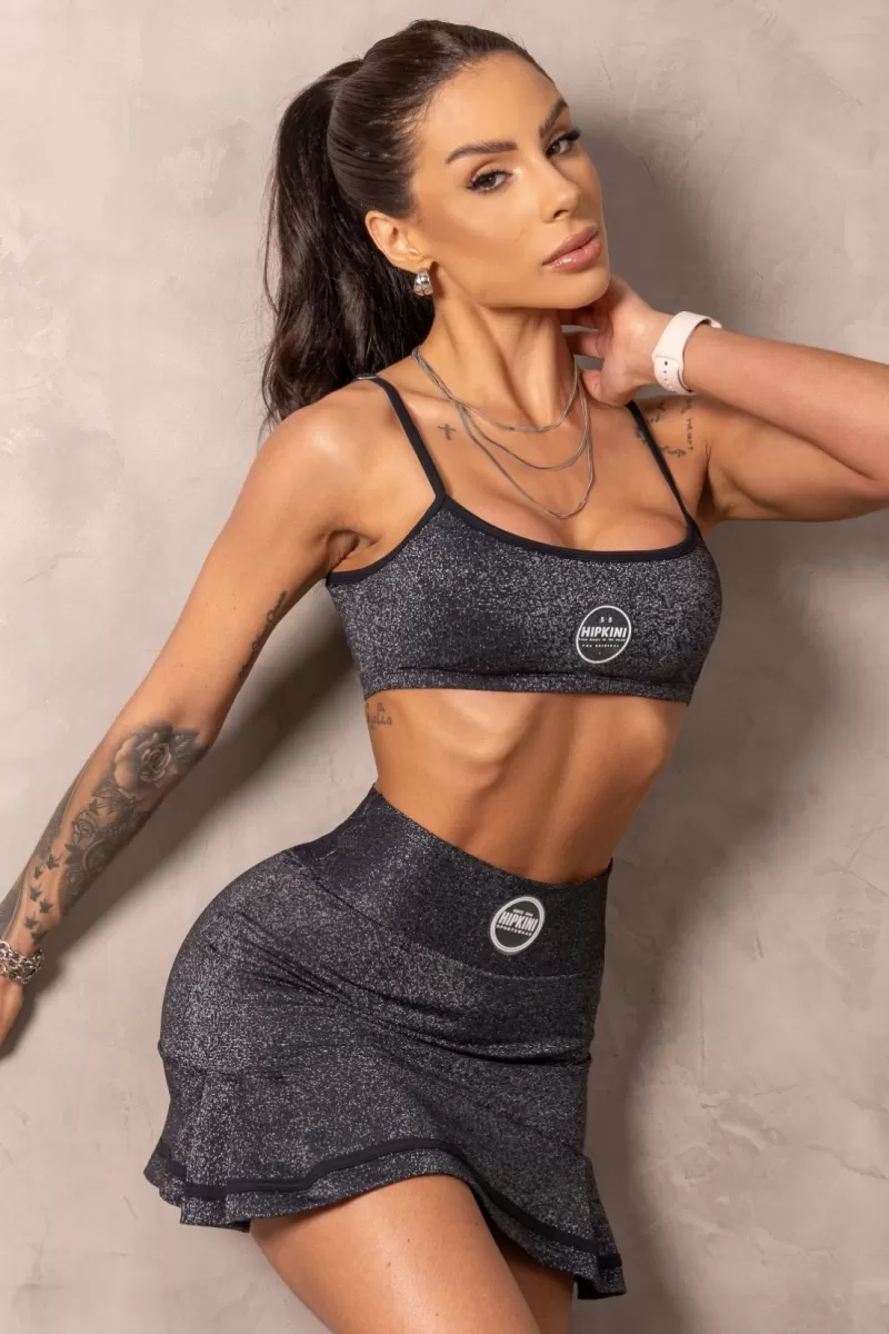 Hipkini - Black Balance Shorts with Pleats - 33331397