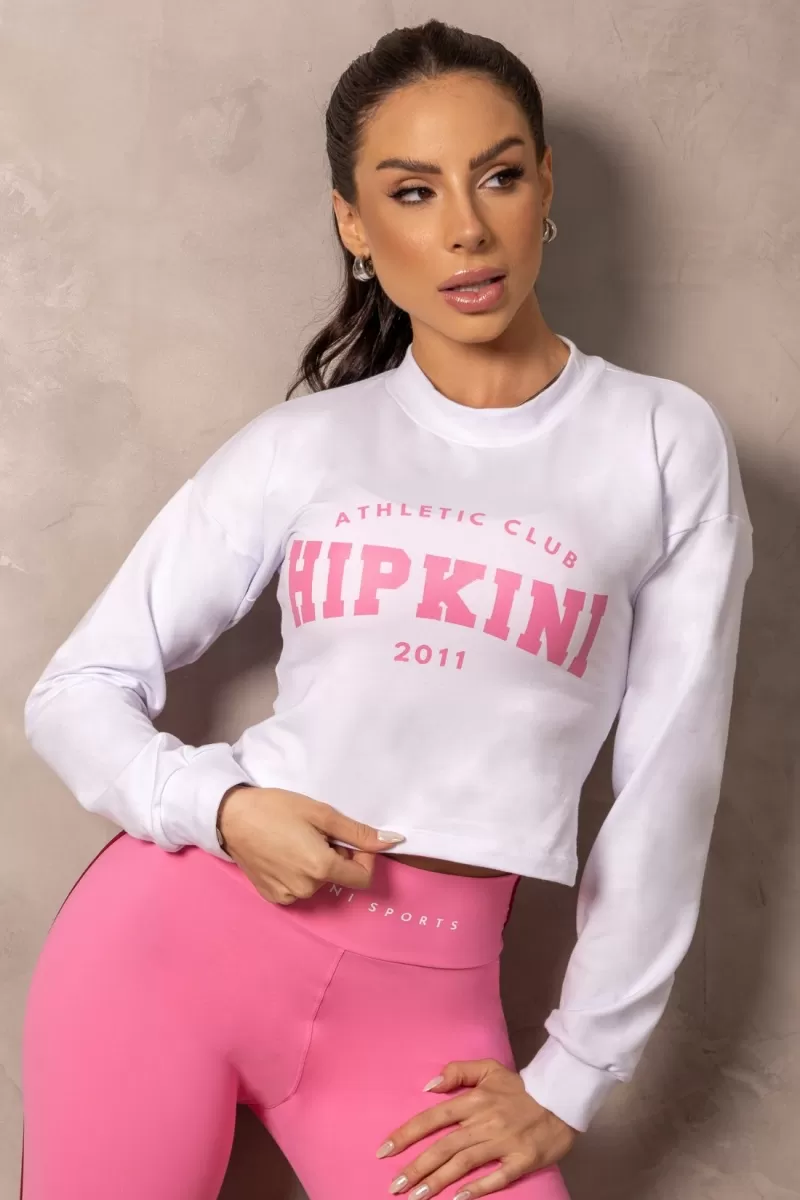 Hipkini - Coat Cropped Balance White High neck - 33331143
