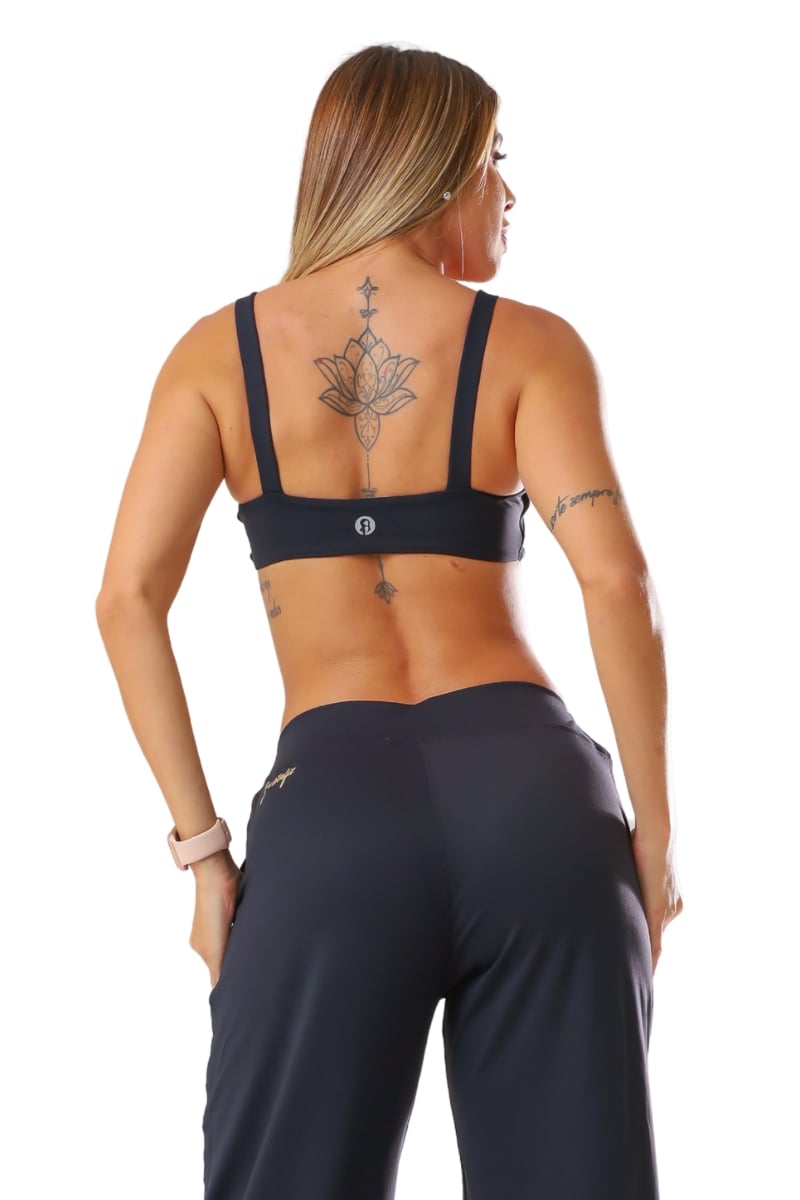 Garotafit - Black Sloopy Top - TOB104A Garotafit - Black Sloopy Top - TOB104A