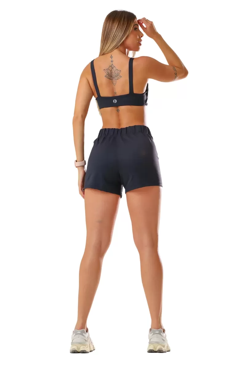 Garotafit - Black Sloopy Shorts - SH548A