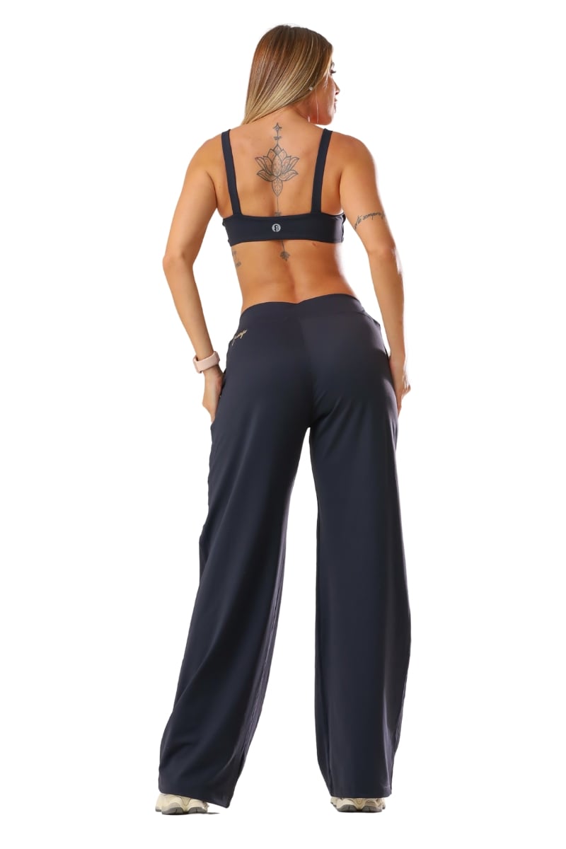 Garotafit - Black Sloopy Pants - FUS490A Garotafit - Black Sloopy Pants - FUS490A
