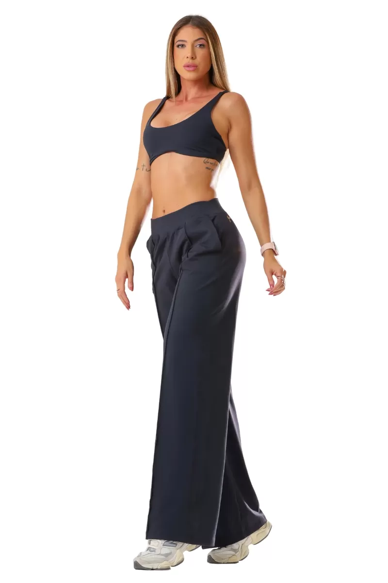 Garotafit - Black Sloopy Pants - FUS490A