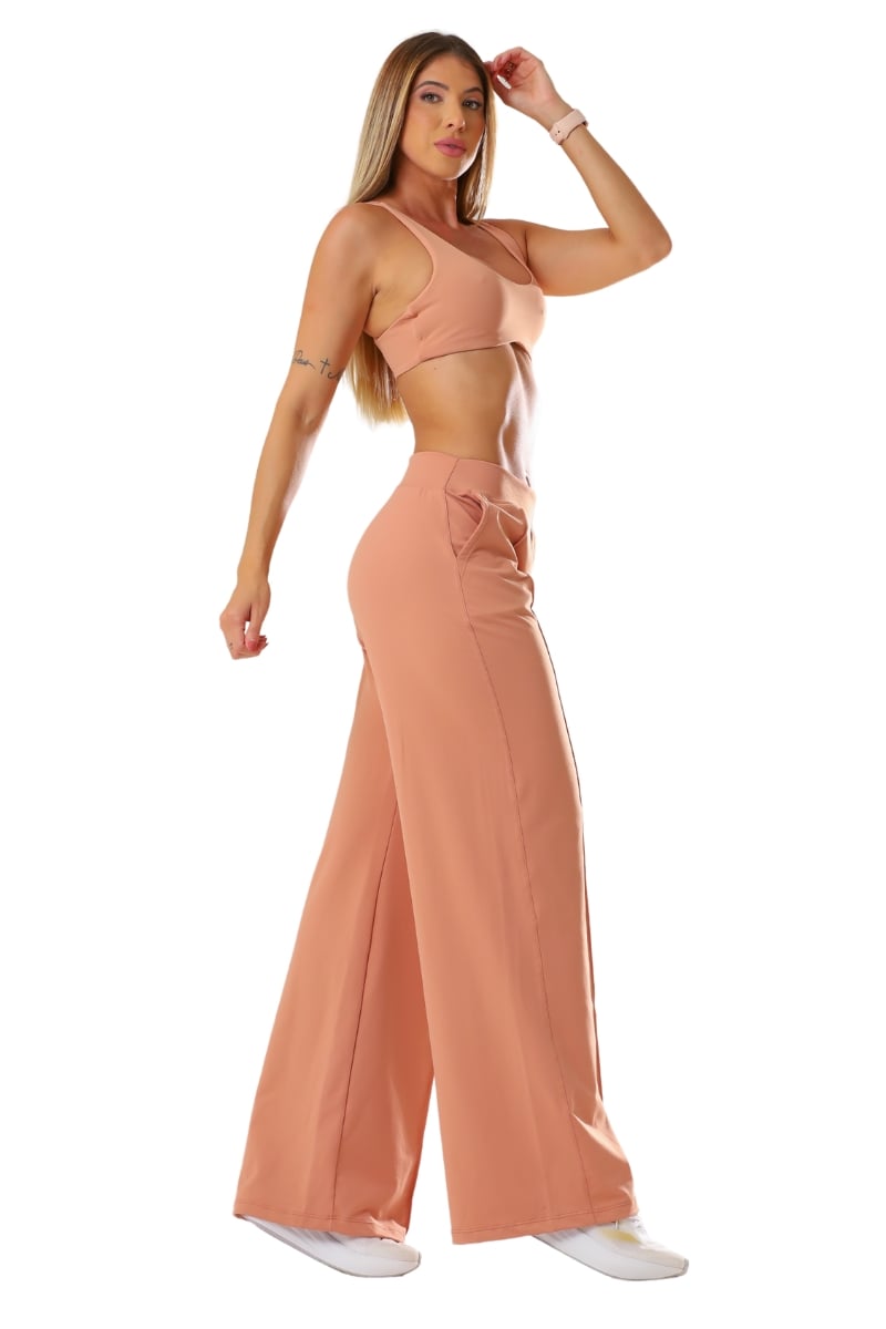 Garotafit - Caramel Sloopy Pants - FUS490OC Garotafit - Caramel Sloopy Pants - FUS490OC