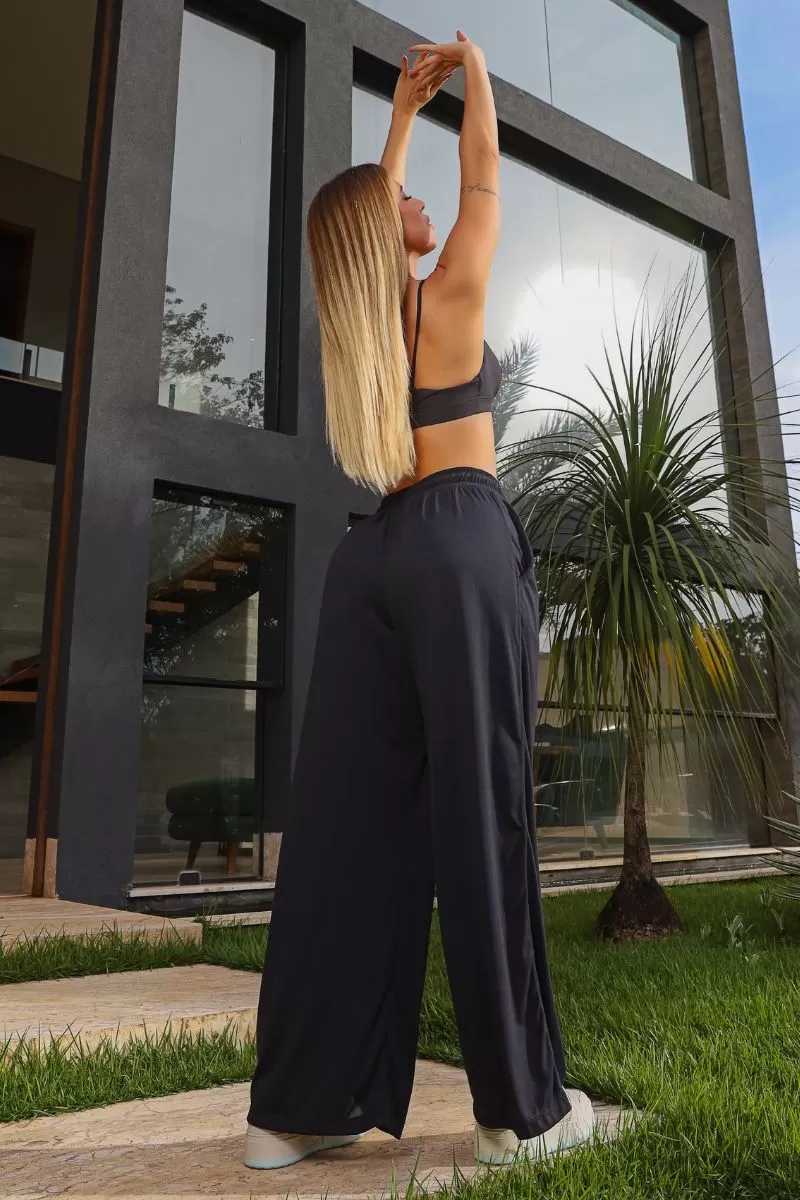 Garotafit - Black Bounce Trousers - FUS488A Garotafit - Black Bounce Trousers - FUS488A