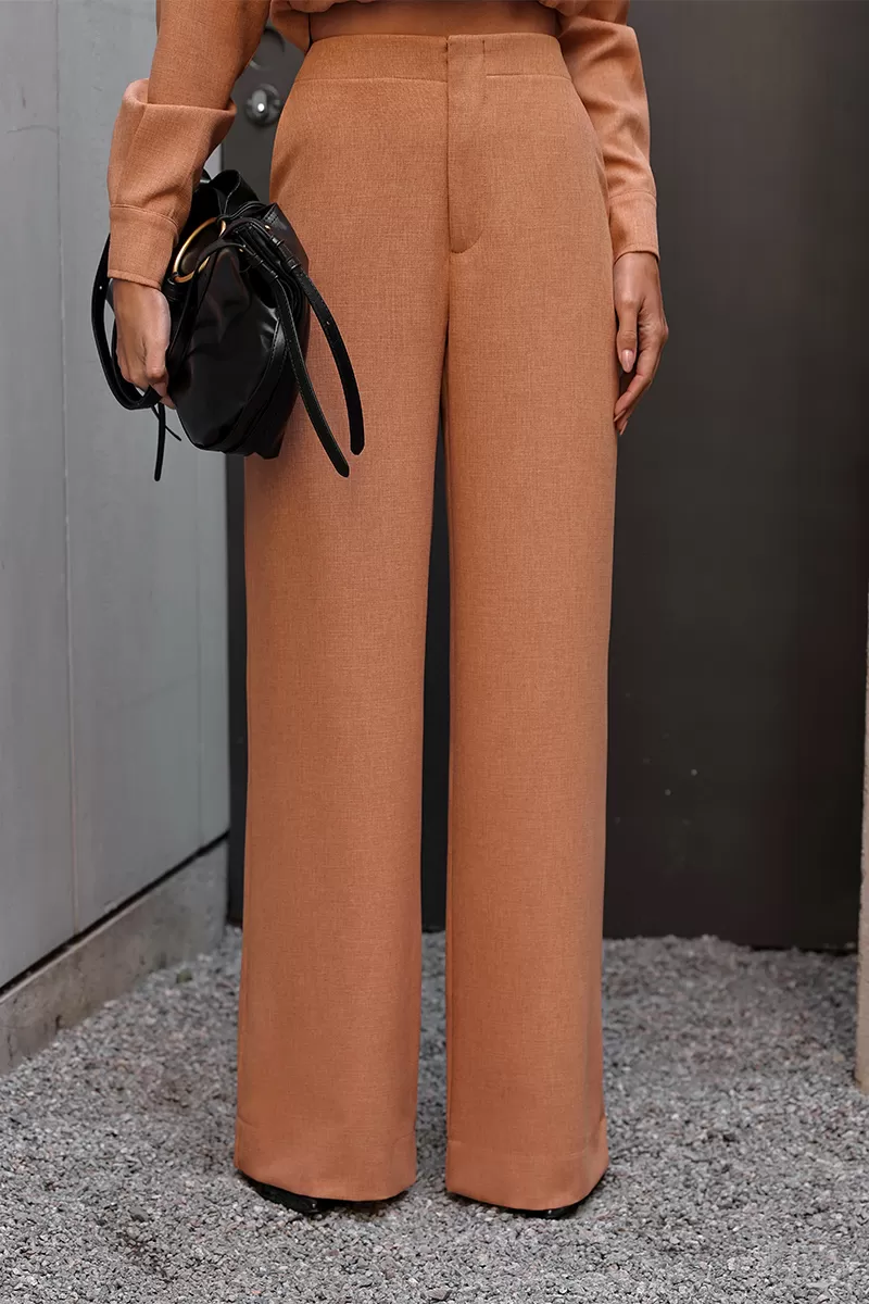 Dot Clothing - Set Dot Clothing Pantalona Shirt Zipper Camel - 2755CAMEL Dot Clothing - Set Dot Clothing Pantalona Shirt Zipper Camel - 2755CAMEL