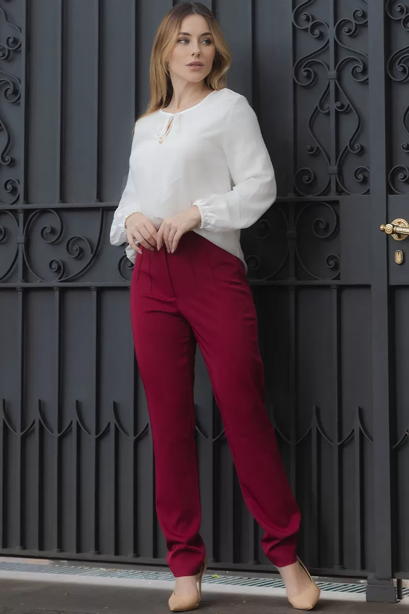 Miss Misses - Elis Long Sleeve Shirt with Off White Toe - 54589030 Miss Misses - Elis Long Sleeve Shirt with Off White Toe - 54589030