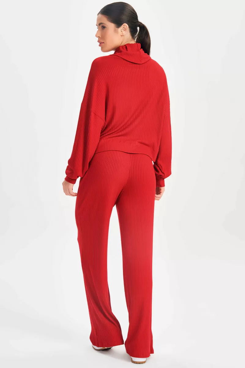 Lets Gym - Sweetie Marsala Leggings - 2623MS Lets Gym - Sweetie Marsala Leggings - 2623MS