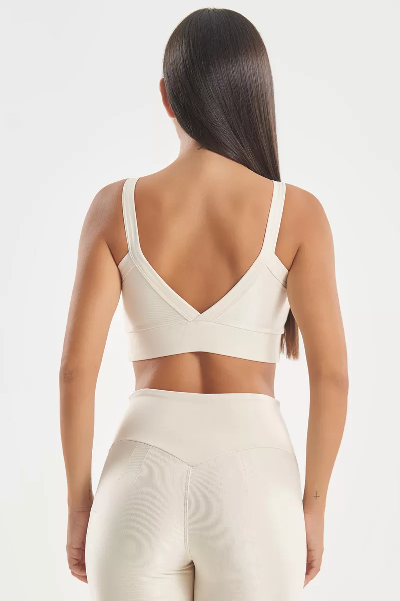 Lets Gym - Bright Off White Top - 2141BOFW Lets Gym - Bright Off White Top - 2141BOFW