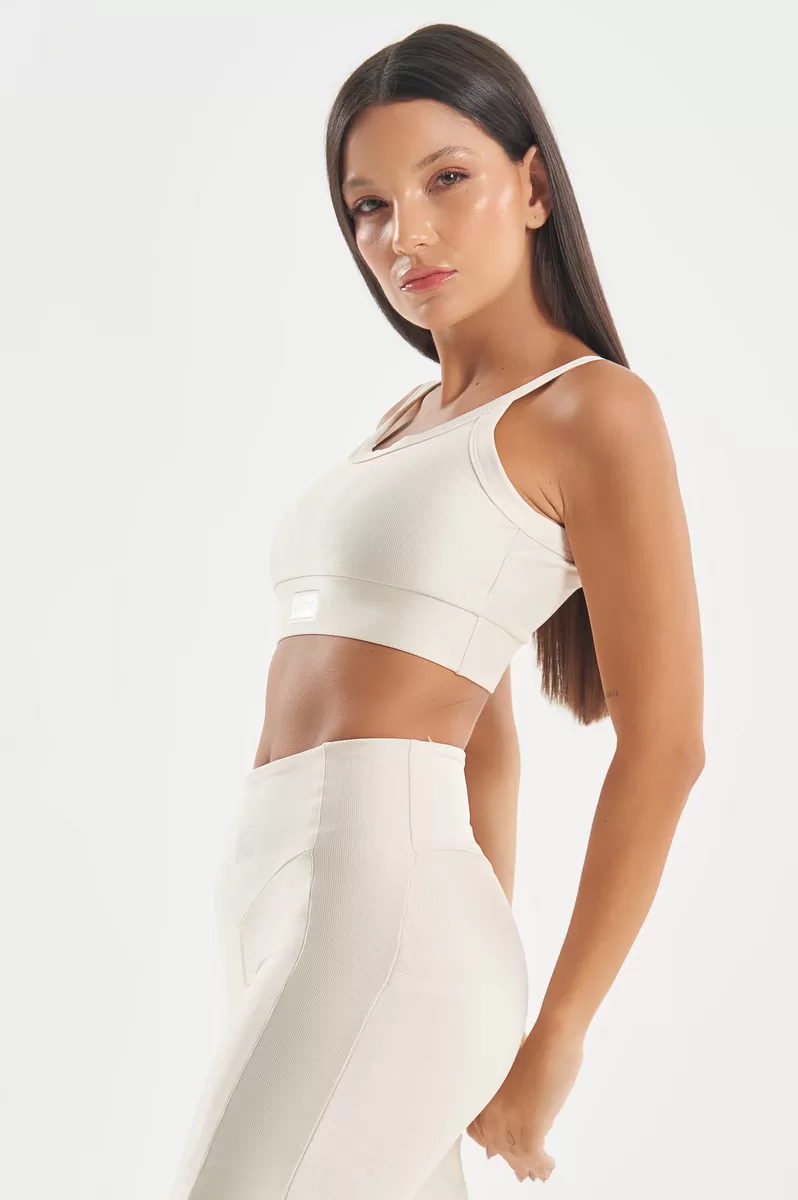 Lets Gym - Bright Off White Top - 2141BOFW Lets Gym - Bright Off White Top - 2141BOFW