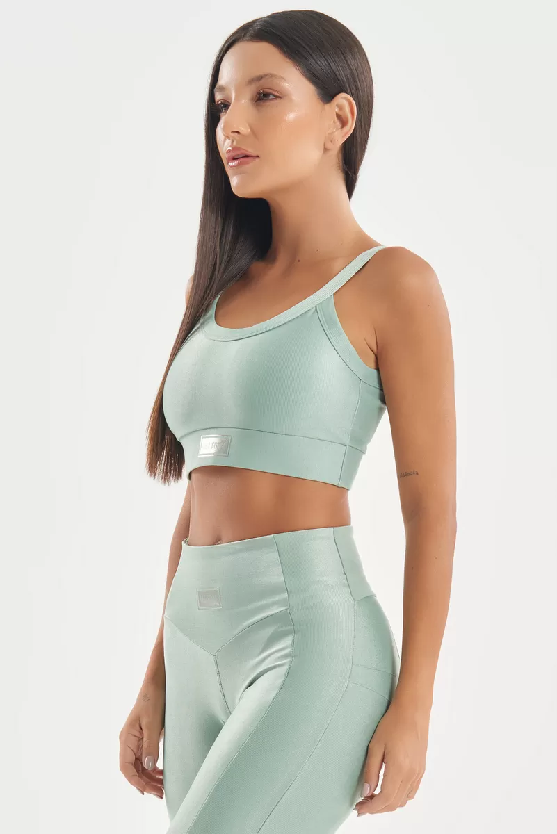 Lets Gym - Vintage Green Bright Top - 2141BVDV Lets Gym - Vintage Green Bright Top - 2141BVDV
