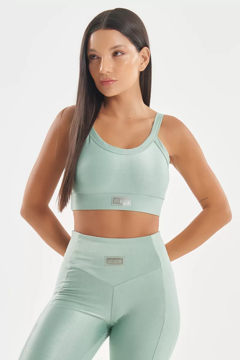 Lets Gym - Vintage Green Bright Top - 2141BVDV Lets Gym - Vintage Green Bright Top - 2141BVDV
