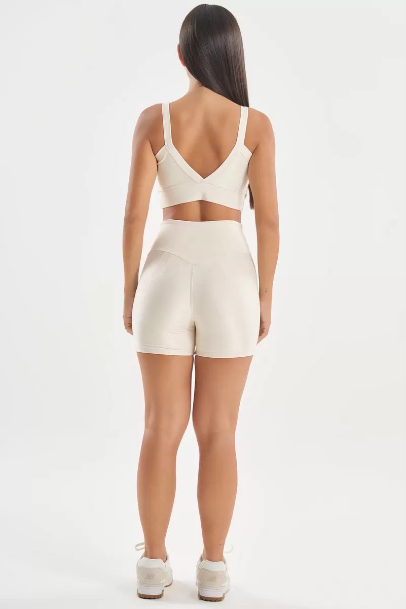Lets Gym - Short Bright Off White - 2143BOFW Lets Gym - Short Bright Off White - 2143BOFW