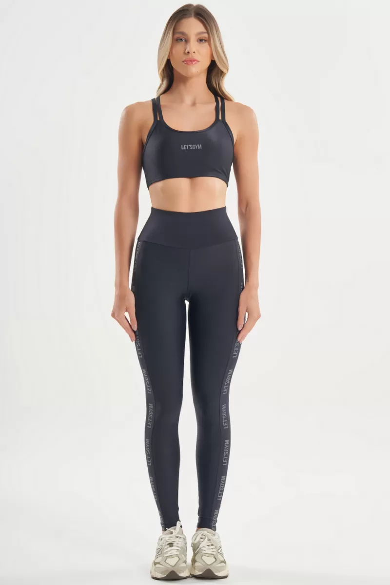 Lets Gym - Black Shades Leggings - 2731PT Lets Gym - Black Shades Leggings - 2731PT