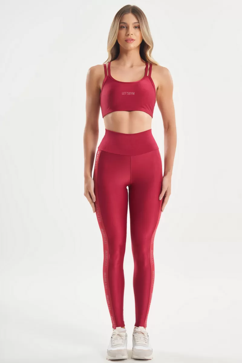 Lets Gym - Marsala Shades Leggings - 2731MS Lets Gym - Marsala Shades Leggings - 2731MS