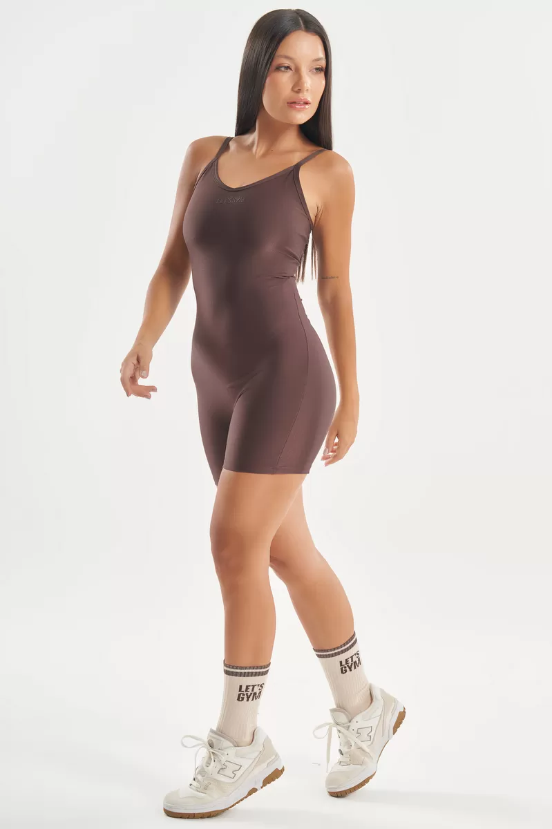 Lets Gym - Romper Shades Coffee - 2732CF