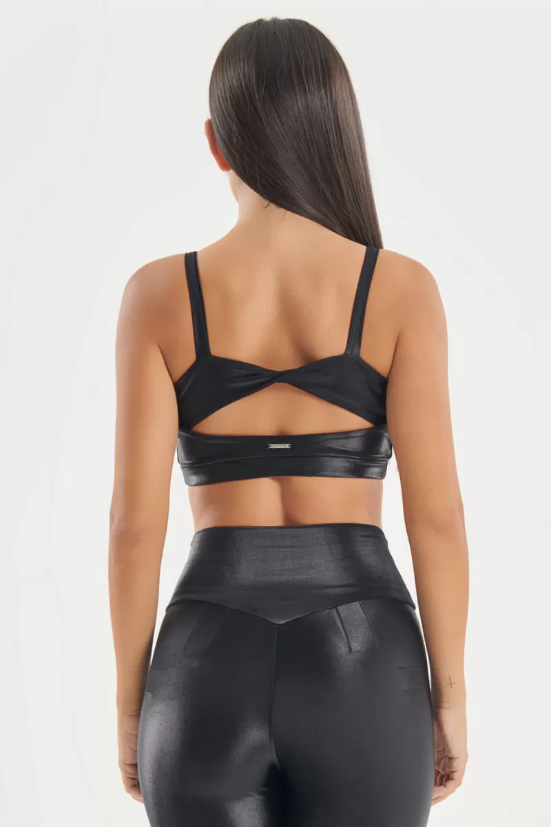 Lets Gym - Black Night Flush Top - 2738PT