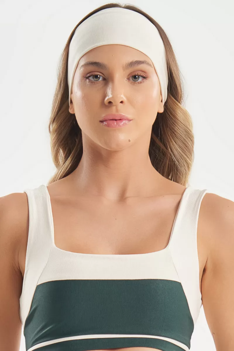 Lets Gym - Head Band Legacy Off White - 2747OFW Lets Gym - Head Band Legacy Off White - 2747OFW