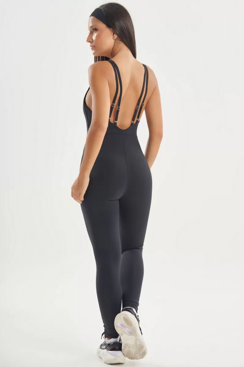 Lets Gym - Black Comfort Duo Jumpsuit - 2761PT Lets Gym - Black Comfort Duo Jumpsuit - 2761PT