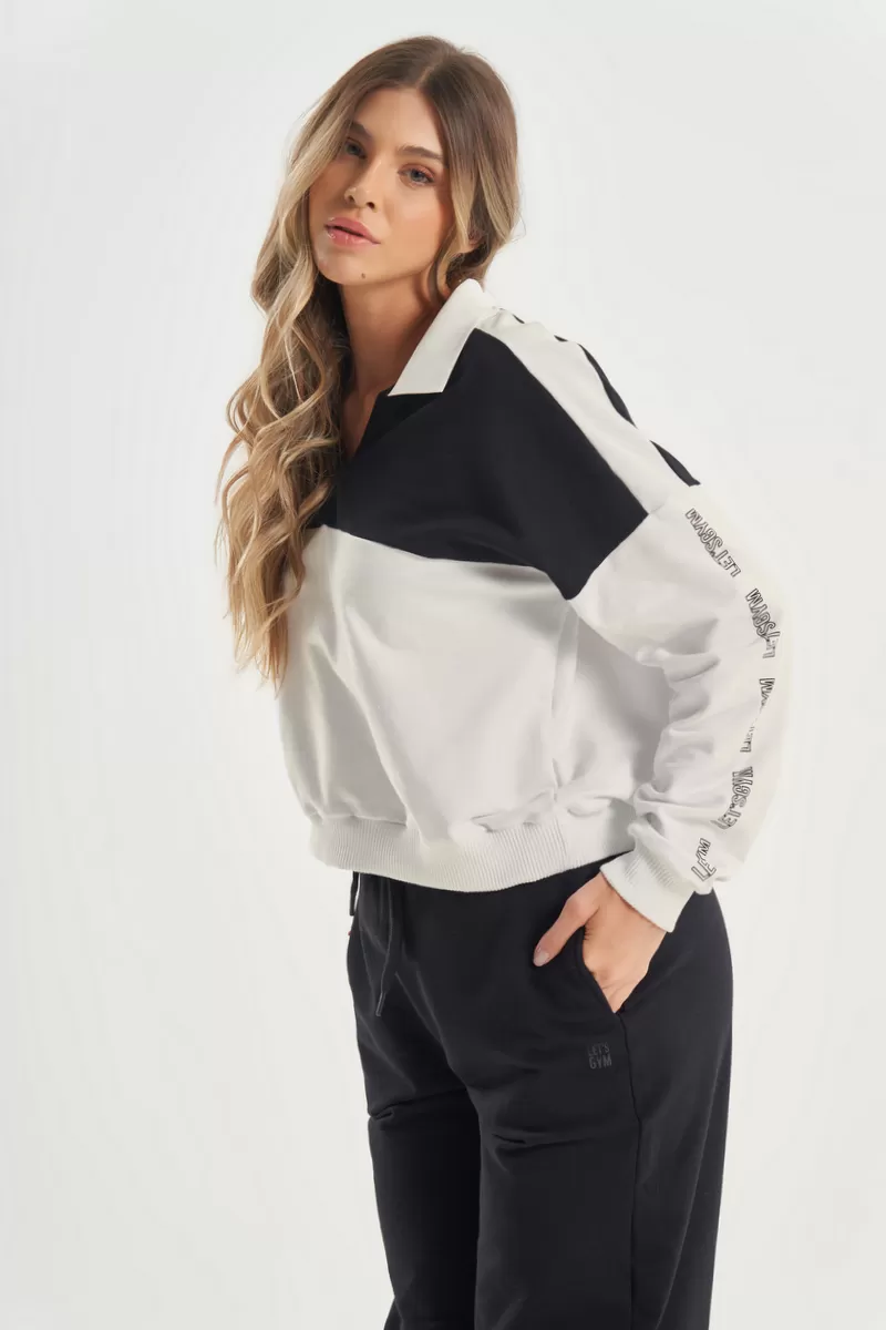Lets Gym - Black Champions Blouse - 2781PT Lets Gym - Black Champions Blouse - 2781PT