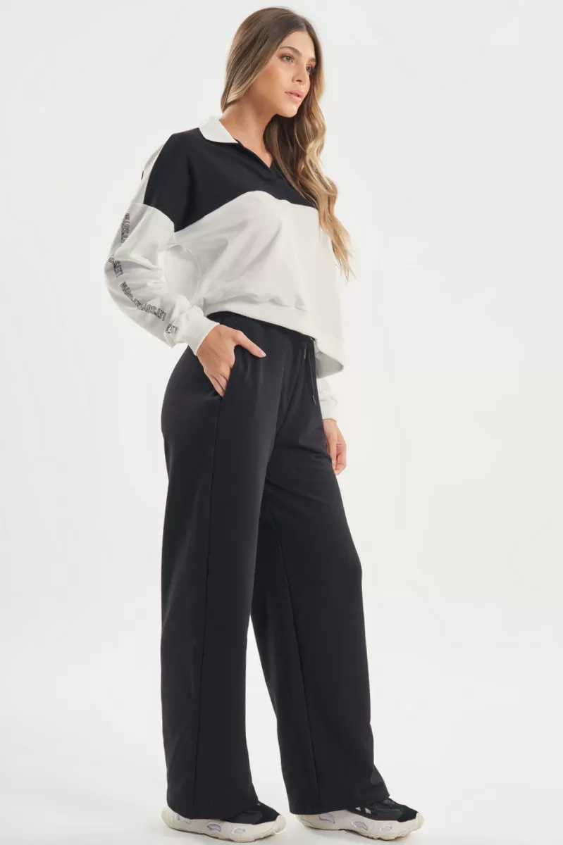 Lets Gym - Pants Pantalona Champions Black - 2782PT Lets Gym - Pants Pantalona Champions Black - 2782PT