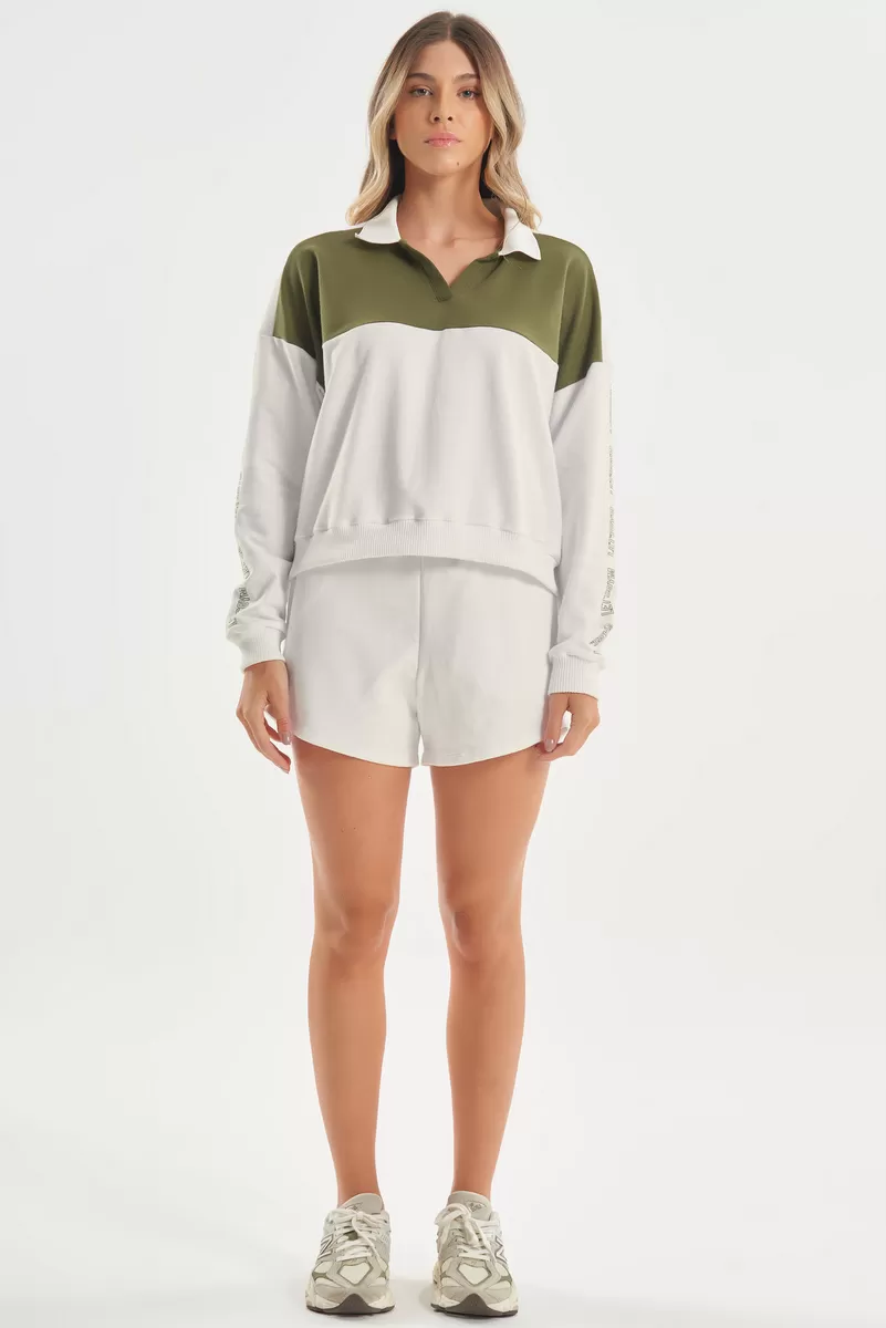 Lets Gym - Shorts Champions Off White - 2783OFW Lets Gym - Shorts Champions Off White - 2783OFW