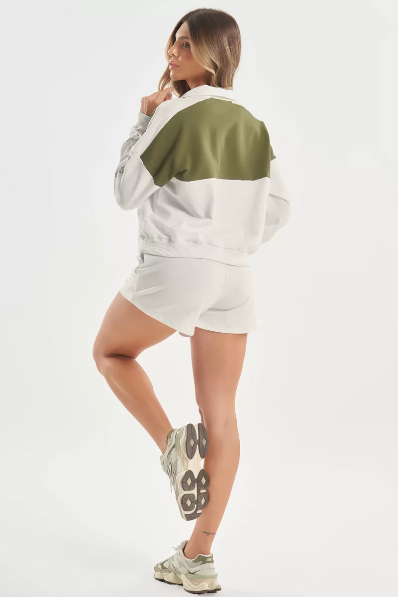 Lets Gym - Shorts Champions Off White - 2783OFW Lets Gym - Shorts Champions Off White - 2783OFW