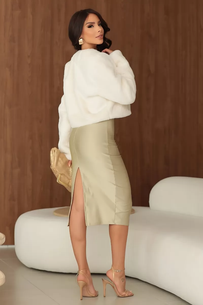 MARIA GUEIXA - MARIA GEISHA LEATHER COAT - 13085 MARIA GUEIXA - MARIA GEISHA LEATHER COAT - 13085