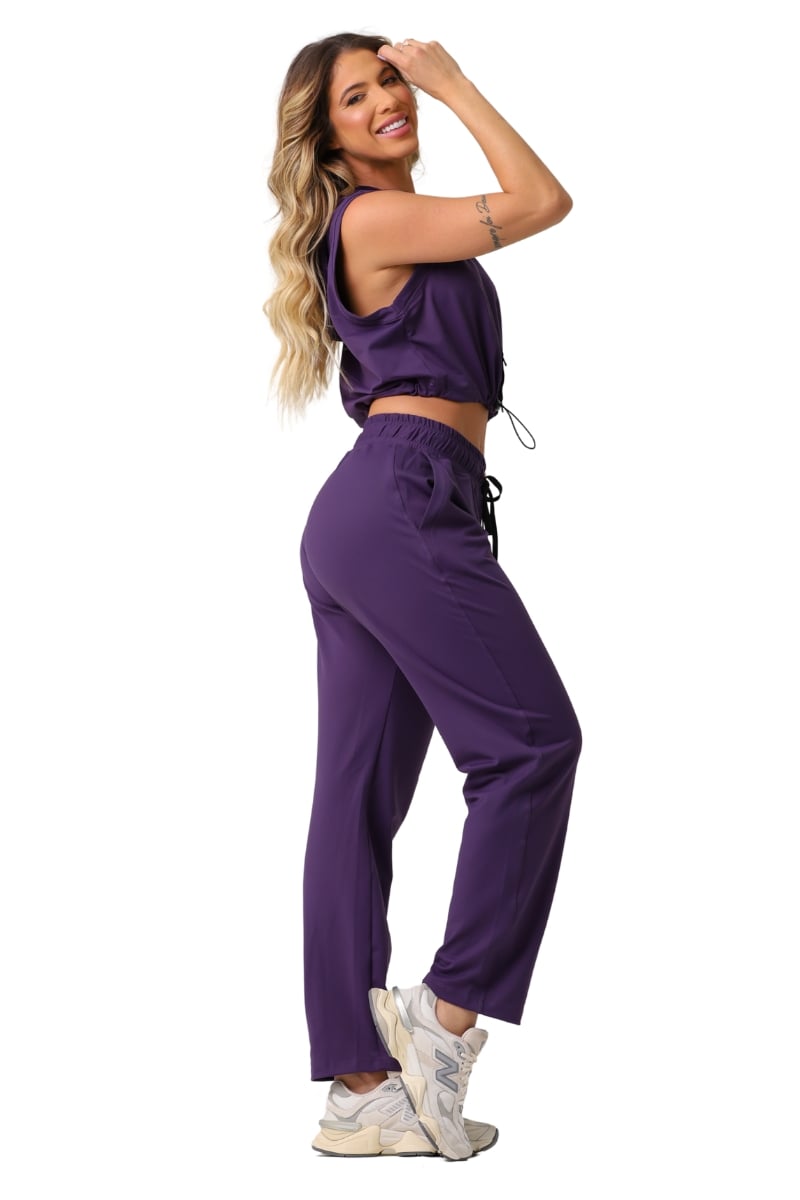 Garotafit - Plum Brisk Set - FCS372PX Garotafit - Plum Brisk Set - FCS372PX
