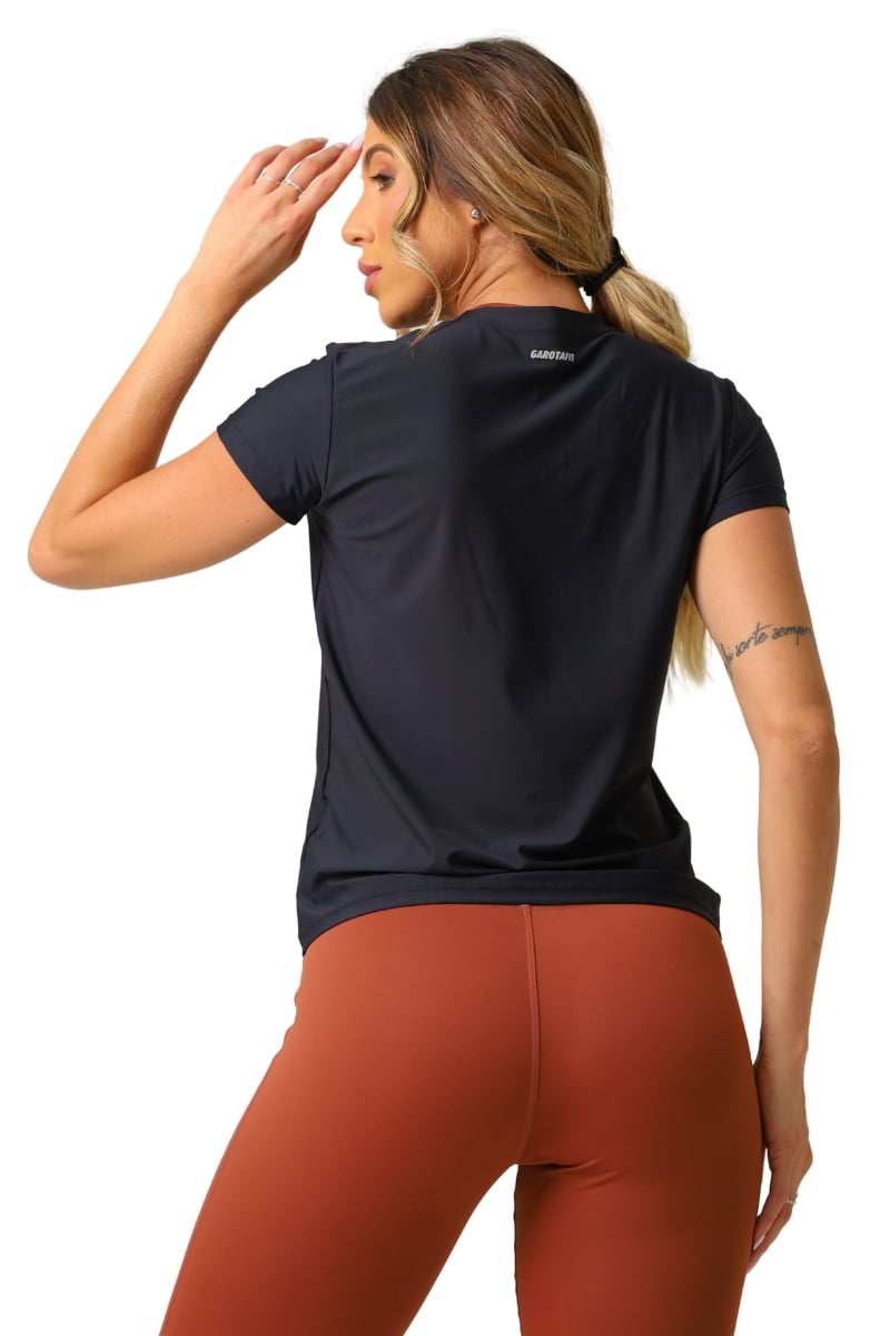 Garotafit - Gtank Black T-Shirt - BL239A Garotafit - Gtank Black T-Shirt - BL239A