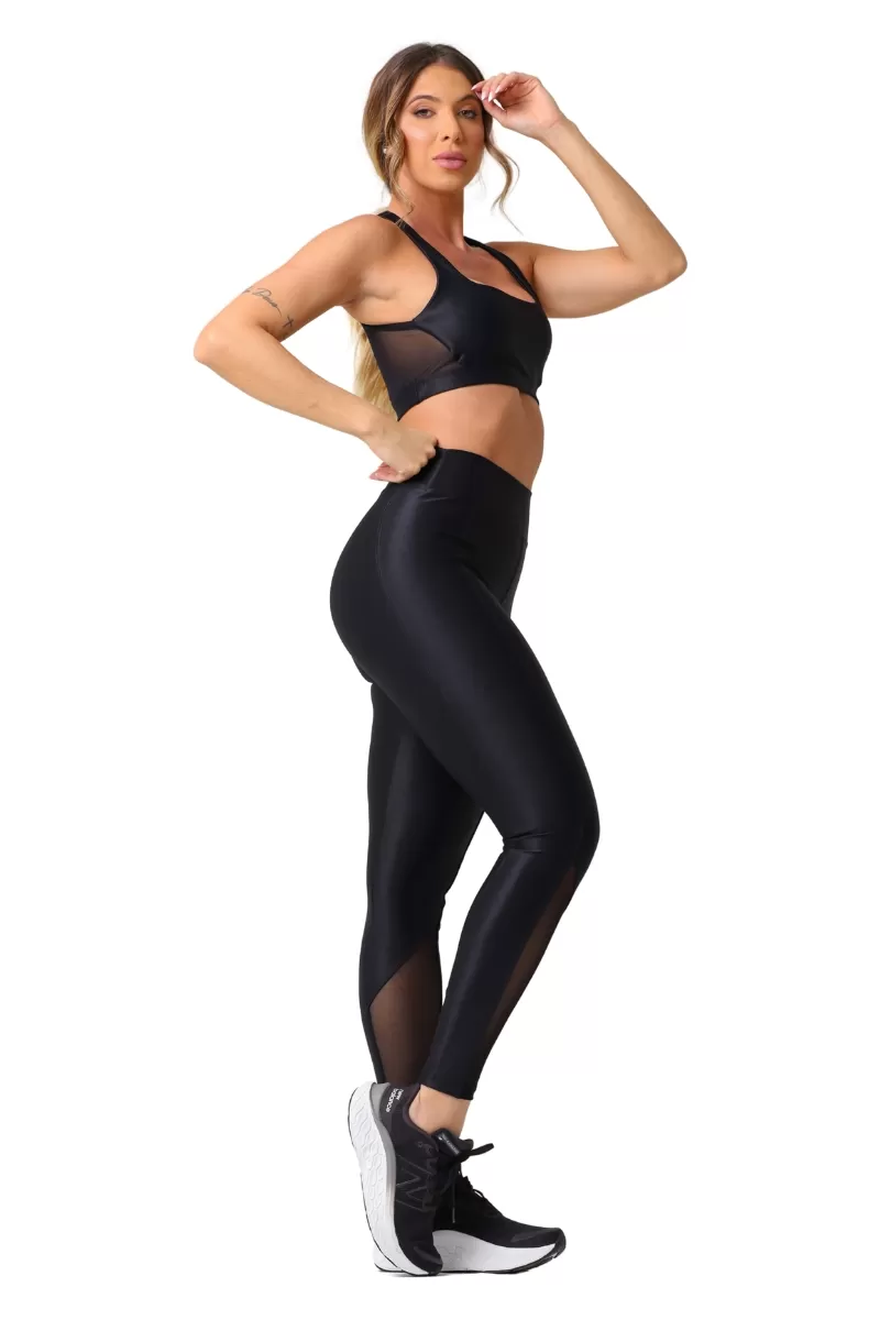 Garotafit - Cheris Black Set - FCS396A