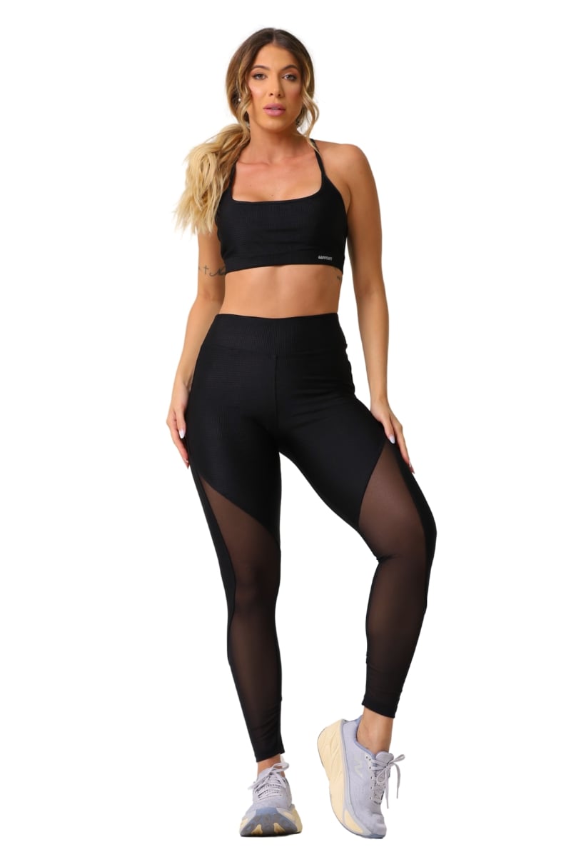 Garotafit - Spark Black Set - FCS378A
