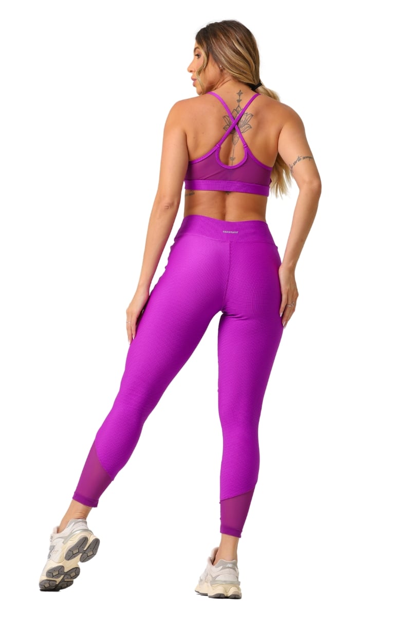 Garotafit - Spark Violet Set - FCS378PM Garotafit - Spark Violet Set - FCS378PM