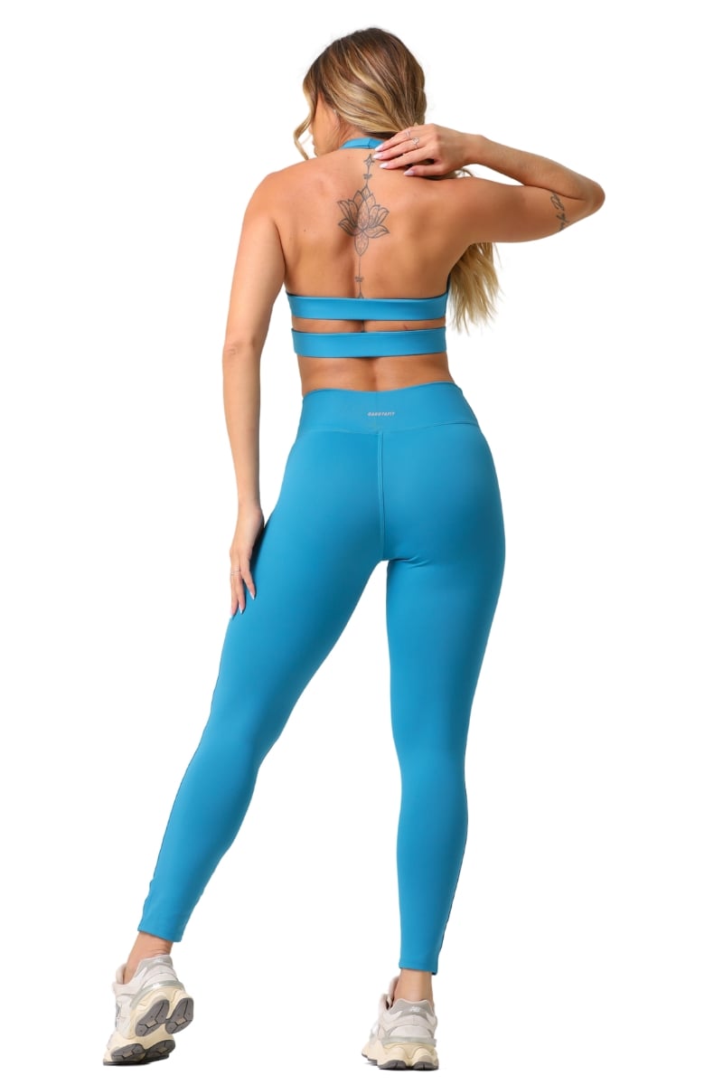 Garotafit - Kooky Petrol Blue Pants - FUS499LP Garotafit - Kooky Petrol Blue Pants - FUS499LP