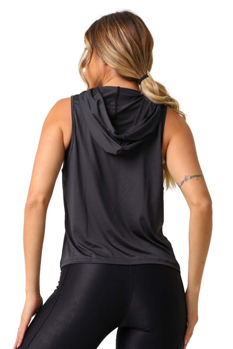 Garotafit - Kindly Black Tank Shirt - BL237A Garotafit - Kindly Black Tank Shirt - BL237A