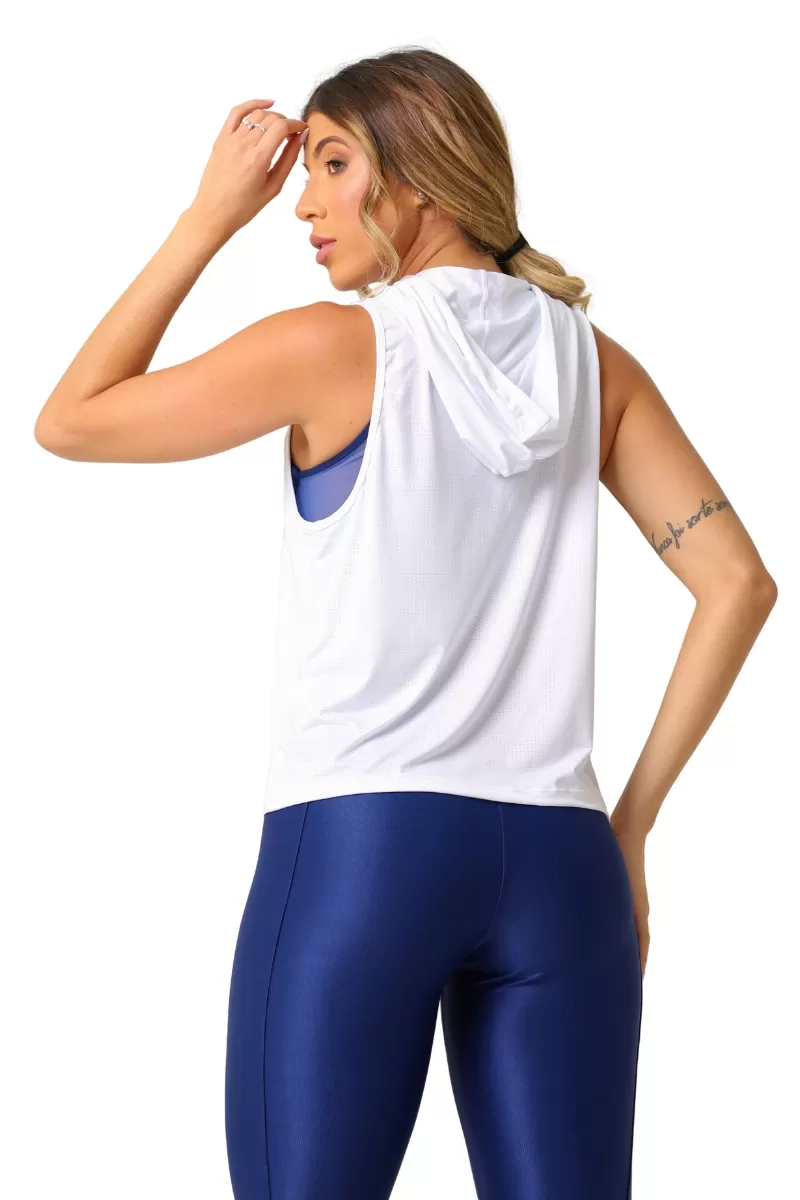 Garotafit - Kindly White Tank Shirt - BL237B