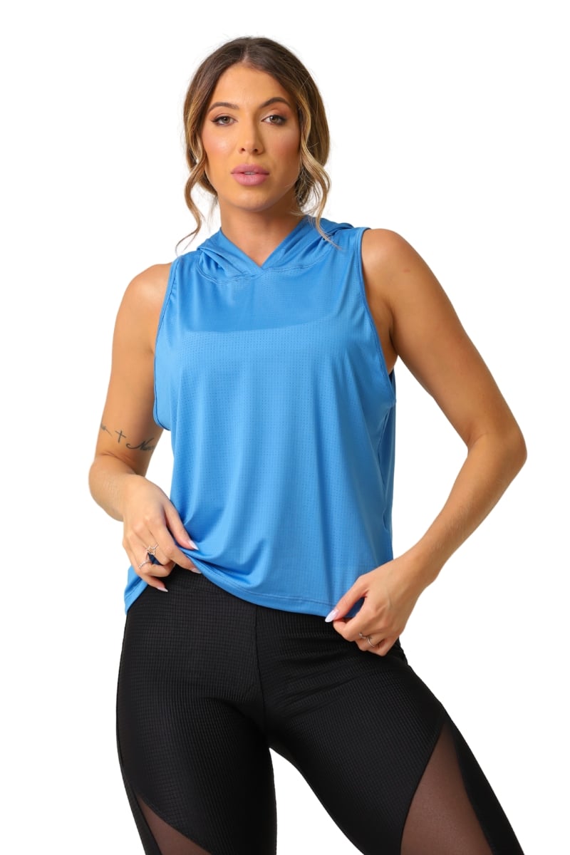 Garotafit - Kindly Tank Shirt Cobalt Blue - BL237LCO