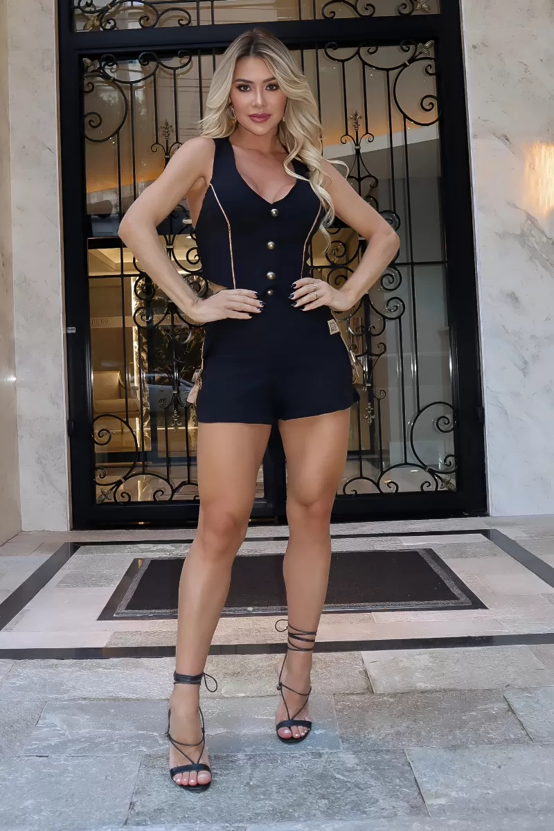 MARIA GUEIXA - MARIA GUEIXA TAILORED VEST + CLASSIC SHORTS SET - 13090 MARIA GUEIXA - MARIA GUEIXA TAILORED VEST + CLASSIC SHORTS SET - 13090