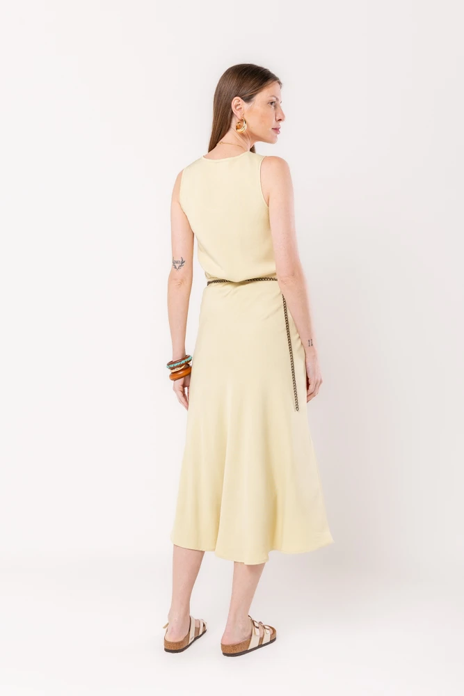 Hidrogênio - GREEN MERMAID MIDI SKIRT - 20038009