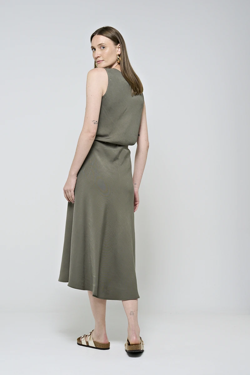 Hidrogênio - NEO MILITARY MERMAID MIDI SKIRT - 20038548 Hidrogênio - NEO MILITARY MERMAID MIDI SKIRT - 20038548