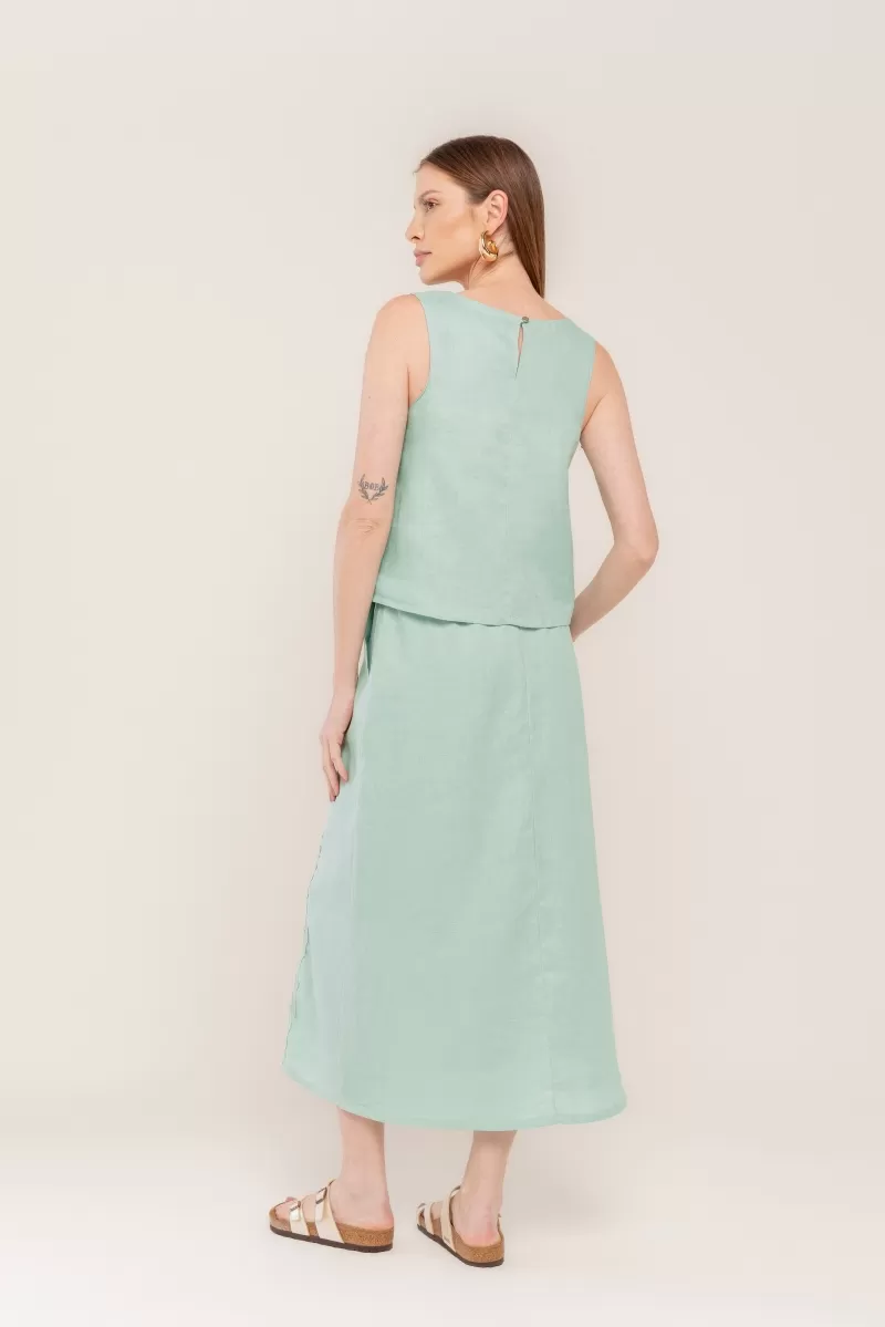 Hidrogênio - PERPEMINT LACE TANK TOP - 20449583