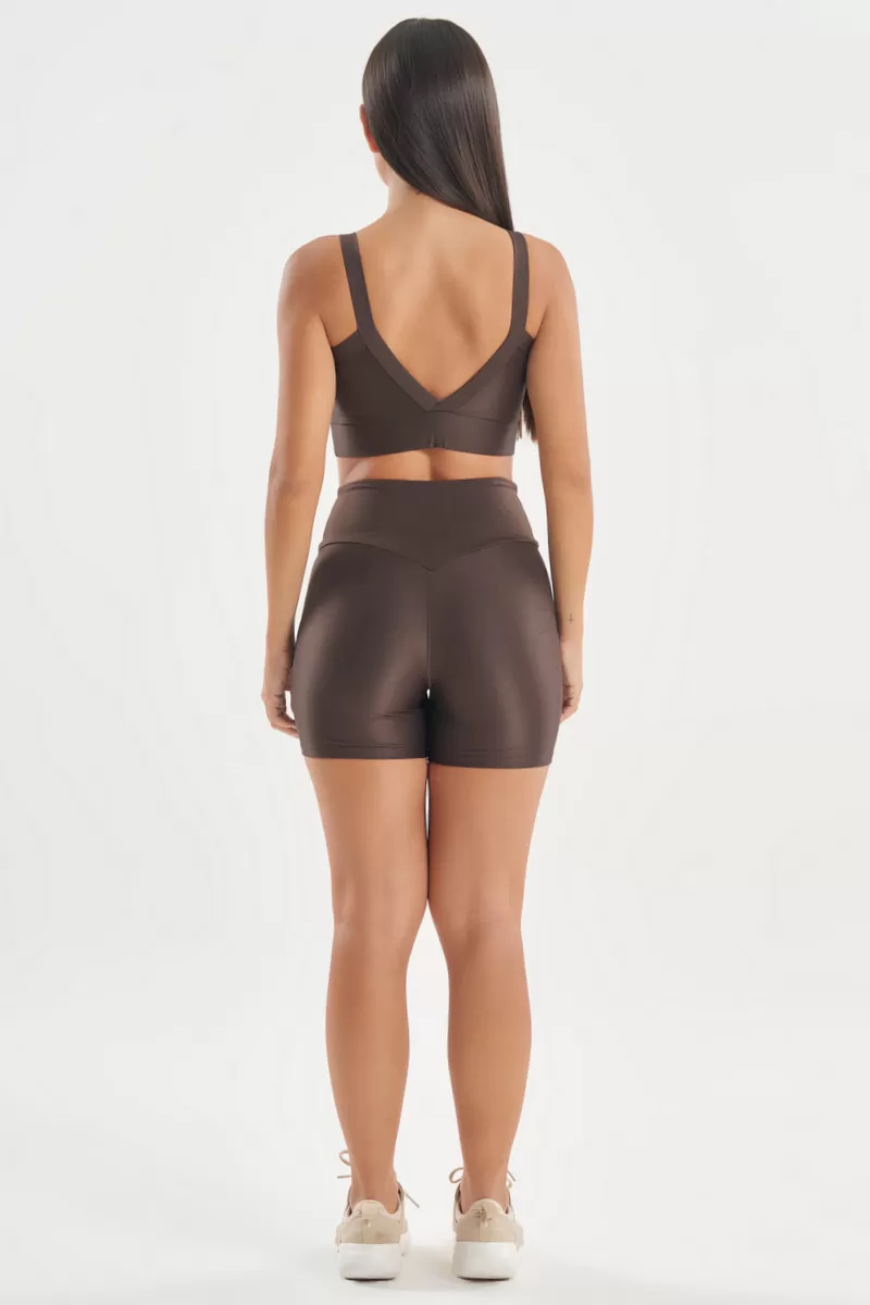 Lets Gym - Short Bright Coffee - 2143BCF Lets Gym - Short Bright Coffee - 2143BCF
