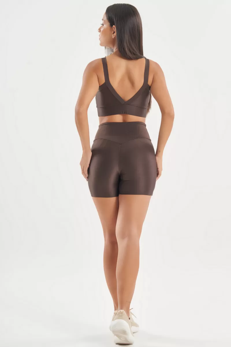 Lets Gym - Short Bright Coffee - 2143BCF Lets Gym - Short Bright Coffee - 2143BCF