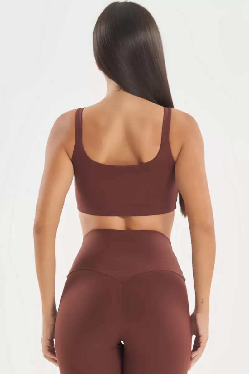 Lets Gym - Top Basic Colors Coffee - 2720CF Lets Gym - Top Basic Colors Coffee - 2720CF