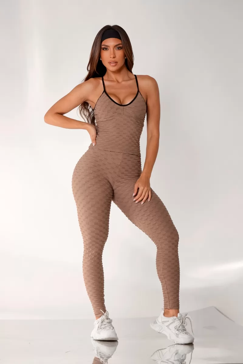 Canoan - Bubble Mocha Bias Tank Shirt - 10221