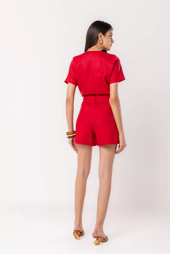 Hidrogênio - SAUVIGNON V-NECK BLOUSE - 20348589 Hidrogênio - SAUVIGNON V-NECK BLOUSE - 20348589
