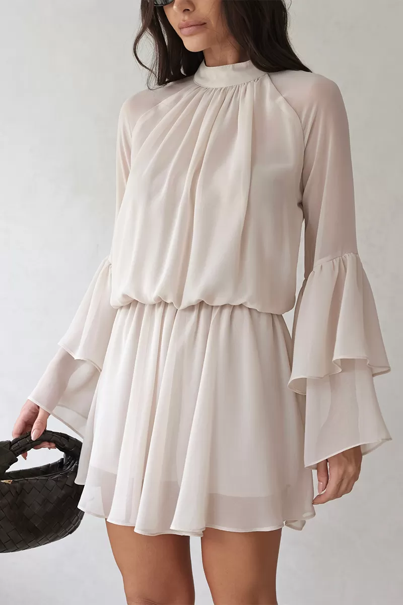 Dot Clothing - Romper Dot Clothing sleeve frill Off White - 2689OFF Dot Clothing - Romper Dot Clothing sleeve frill Off White - 2689OFF