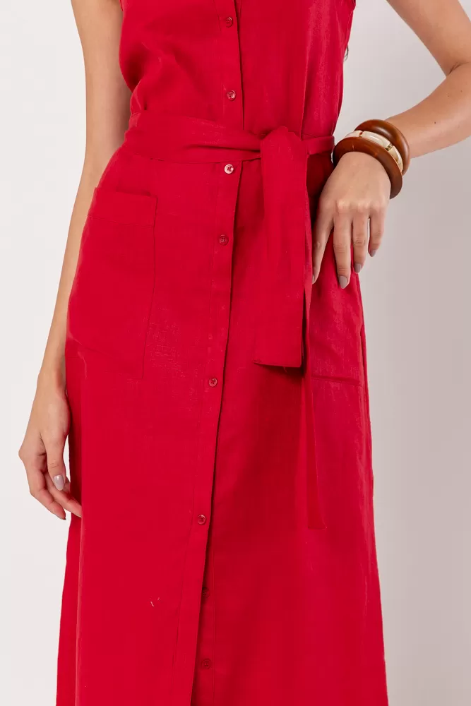 Hidrogênio - SANVIGNON EVASE MIDI DRESS WITH NECKLACE - 20450589 Hidrogênio - SANVIGNON EVASE MIDI DRESS WITH NECKLACE - 20450589