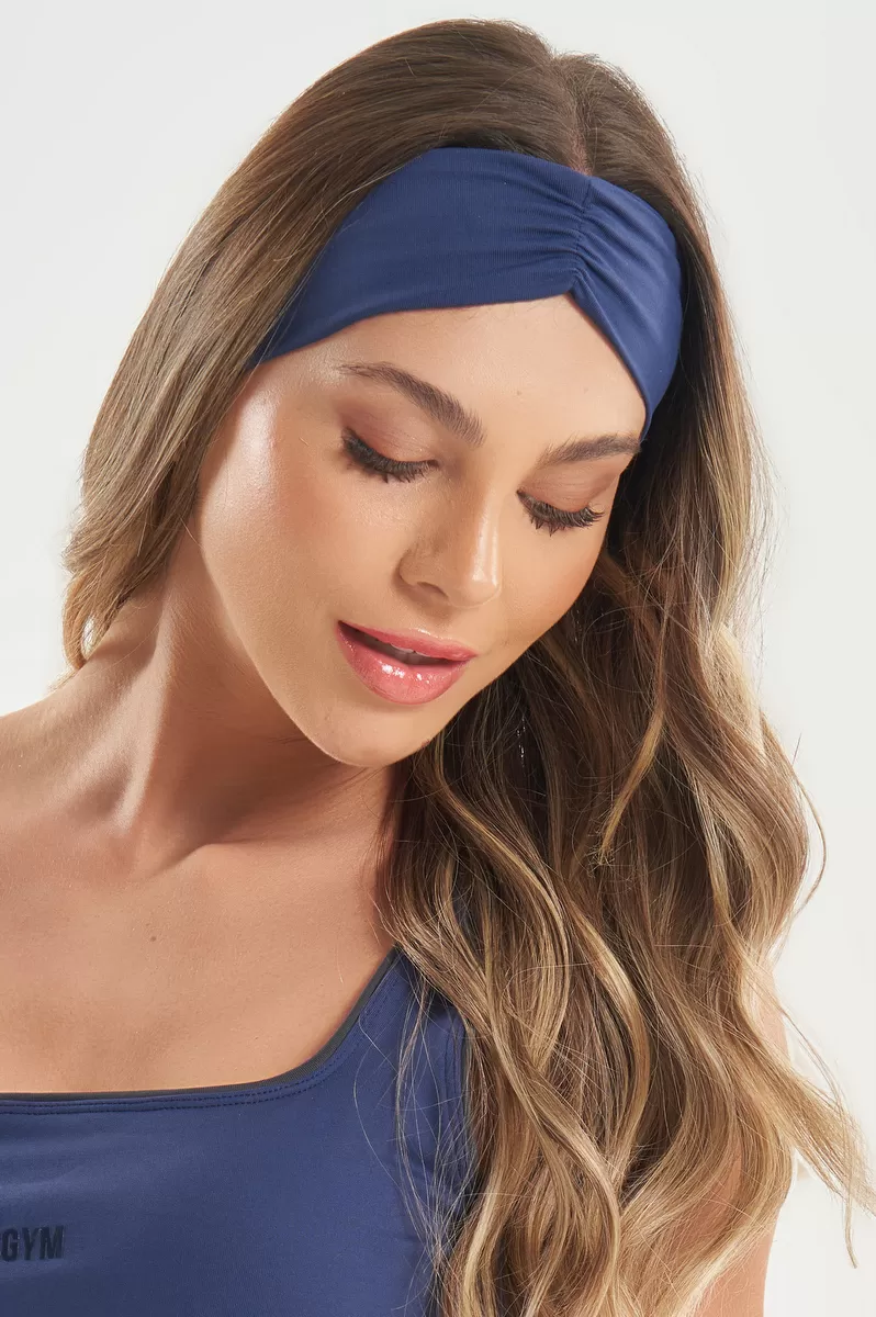 Lets Gym - Head Band Soft Balance Dark Blue - 2771AZE Lets Gym - Head Band Soft Balance Dark Blue - 2771AZE