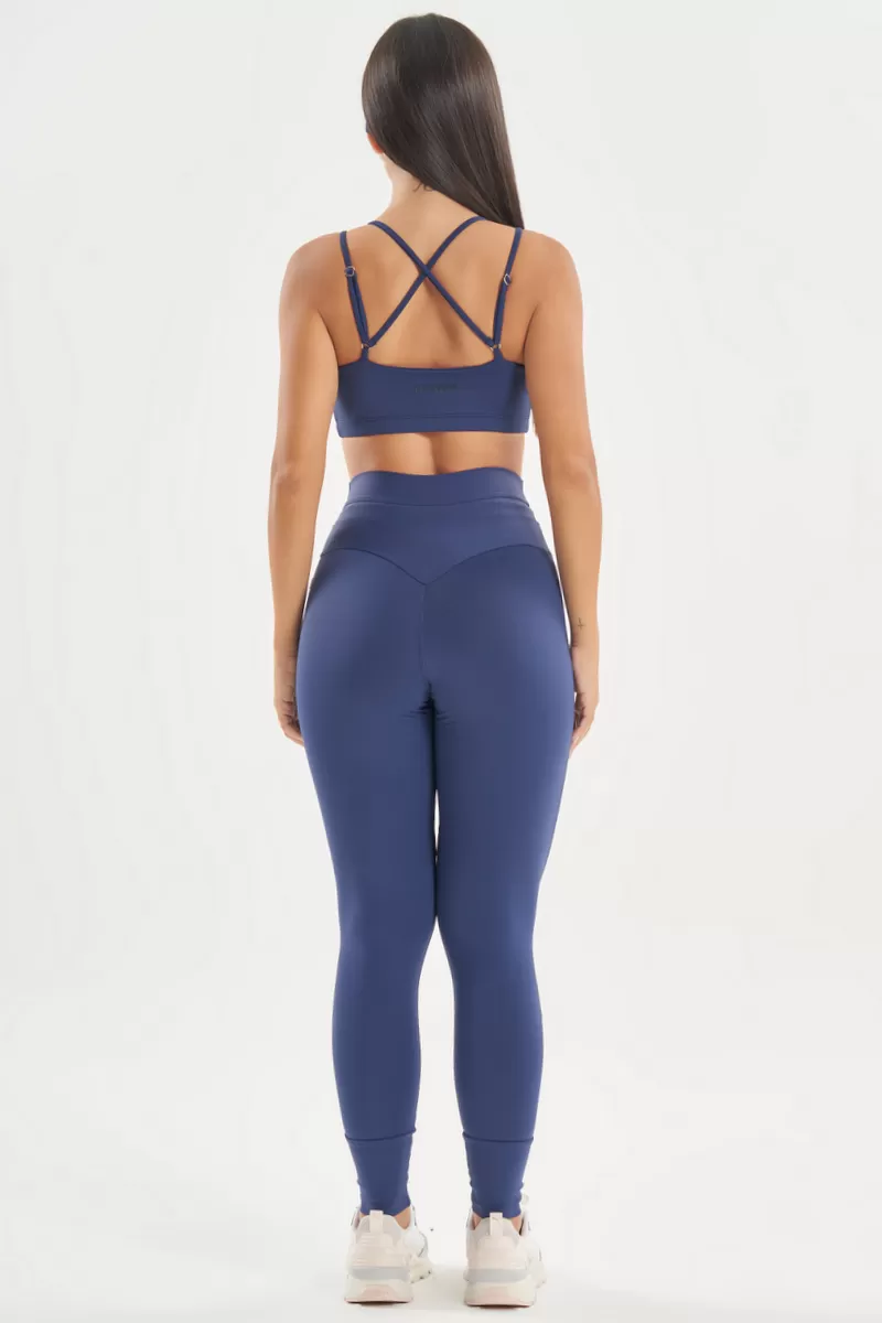 Lets Gym - Soft Balance Dark Blue Leggings - 2767AZE Lets Gym - Soft Balance Dark Blue Leggings - 2767AZE