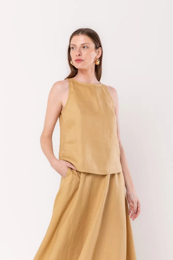 Hidrogênio - Tank top with Kangaroo roller belt - 20493580